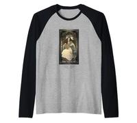 Gnostic Tarot Major Arcana - Mary Magdalene Raglan Baseball Tee