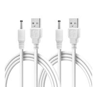GnoTis 2-Pack 4.9FT USB to DC Power Cables, 5V 1A Replacement Charging Cables for Hatch Sound Machines (Rest, Mini, Baby, Rest Go, Portable)