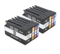 GNOVIATL Ink Cartridge 952XL 953XL 954XL 955XL Compatible With Officejet Pro Printers 7720 7730 7740 8210 8218 8710 8715 8718 8720 8730 8740(2SET)