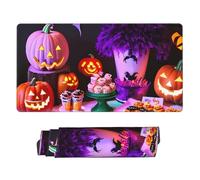 GNQPWEE Large Office Computer Keyboard Mat Extended Gaming Mouse Pad 75 * 40cm Unique halloween carnival party Print