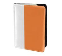 GNQPWEE Leather Passport Holder Cover Case Irish Flag Print Eco-Friendly Genuine Leather Travel Essentials