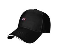 GNQPWEE Ohio State Flag Print Casual Adjustable Baseball Cap for Outdoor Enthusiasts Unisex Lightweight Breathable Black