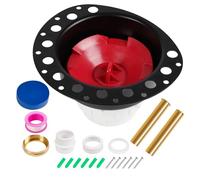 GNRZZT Freestanding Bathtub Drain Kit, PVC Adapter & Brass Tail Pipes, Suitable for All Freestanding, Floor-Mounted, and Copper Bathtubs