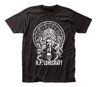 Gns H P Lovecraft Classic Cthulhu Men's Fashion T-Shirt Black