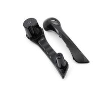Gnshdg Car Internal Door Handle 2/4Piece Car Interior Door Front Left Right Pull Grab Inner Handle with Outer Cover for Koleos I 2008-2013 2014 2015 2016 Interior Door Armrest(RHD Right-Polished)