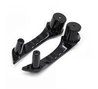 Gnshdg Car Internal Door Handle 2Piece LHD Car Interior Door Front Left Right Pull Grab Inner Handle Outer Cover for Koleos I 2008-2012 2013 2014 2015 2016 Interior Door Armrest(L R Innerr-Polished)