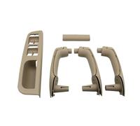 Gnshdg Car Internal Door Handle LHD Car Interior Front Rear Left Right Door Pull Grab Armrest Replacement for VW for Bora for Golf 4 MK4 for Jetta 1999-2004 Interior Door Armrest(Beige 8piece)