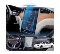 Gnshdg GPS Screen Protector Tempered Glass Screen Protector Film 17 Inch Car Gps Navigation Radio Anti-scratch Accessories For Tesla For Model S 2014-2021 Navigation Screen Protector