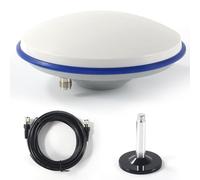 Gnss Antenna for Agricultural Testing and Measurement - High Gain with Anti-Multipath Plate Waterproof Shockproof Abs Metal Build for Land Survey Bridge Monitoring Container Operations