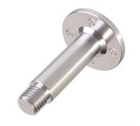 GNSS Mount 5/8 Inch Aluminium Alloy Surveying Base with Mapping Screw for Geodetic Holder and Instrument, Stable Signal Reception