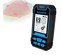 GNSS Receiver GPS Survey Equipment with 2.4 inch LCD Backlit Screen, Professional Tool for Surveying with 200 Sets Data Storage and Figure Tracking