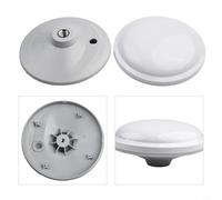 GNSS Shell Replacement for GPS GLONASS BDS S-Band Surveying Equipment, IP67 Waterproof UV-Resistant ABS Housing with TNC to MCX Adapter Options(Shell (Upper Shell + Lower Shell))