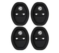 GNTHERF 4 Pcs Rubber Car Door Lock Cover, for MG ZS EV 2019-2022 2023 Door Lock Latches Protector Anti-theft Anti-Rust Styling Accessories