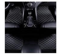 GNTHERF 4pcs Leather Car Floor Mats, for Volvo V60 II 2018 2019 2020 2021 2022 2023 2024 2025 Automotive Front Rear Row Carpet Set Waterproof NonSlip Anti-scratch Accessories,C