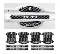 GNTHERF 8PCS Car Door Handle Protectors, for Peugeot 5008(5seats) 2017-2023 Car Door Handle Scratch Recessed groove Protector Sticker exterior accessories,A