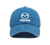 GNTHERF Car Baseball Caps, for Mazda 3/6/2/5/8/CX-4 /CX-5/CX-30/CX-3 /CX-7 /Atez/Encore Unisex Adjustable Cotton Cap Team Flat Casual Trucket Lightweight Summer Sun Hat,A