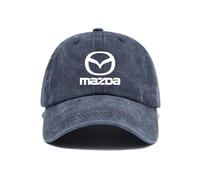 GNTHERF Car Baseball Caps, for Mazda 3/6/2/5/8/CX-4 /CX-5/CX-30/CX-3 /CX-7 /Atez/Encore Unisex Adjustable Cotton Cap Team Flat Casual Trucket Lightweight Summer Sun Hat,B