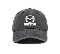 GNTHERF Car Baseball Caps, for Mazda 3/6/2/5/8/CX-4 /CX-5/CX-30/CX-3 /CX-7 /Atez/Encore Unisex Adjustable Cotton Cap Team Flat Casual Trucket Lightweight Summer Sun Hat,C