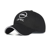 GNTHERF Car Baseball Caps, for Opel Astra H G J Insignia Mokka Zafira Corsa k Unisex Adjustable Cotton Cap Team Flat Casual Trucket Lightweight Summer Sun Hat