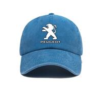GNTHERF Car Baseball Caps, for Peugeot 307 307CC 308 308CC 406 407 Unisex Adjustable Cotton Cap Team Flat Casual Trucket Lightweight Summer Sun Hat,A