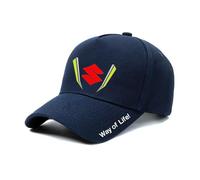 GNTHERF Car Baseball Caps, for Suzuki SX4 Vitara Grand Swift Alto Liana Jimny S-cross Landy Unisex Adjustable Cotton Cap Team Flat Casual Trucket Lightweight Summer Sun Hat,A
