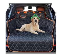GNTHERF Car Boot Cover for Dogs,for VW Golf 8 MK8 GTI GTE GTD R 2020 2021 2022 2023 2024 Waterproof Nonslip Pet Liner Protector Universal Trunk Dog Blanket with Side Protection
