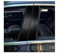 GNTHERF Car Pillar Sticker Decal, for Ford B-MAX C-MAX S-MAX KA Edge Mustang Explore Window Trim Cover Bc Column Center Stickers Side Door Casement Exterior Accessories