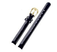 GNUFOPI Compatible With CK K43231 K43232 K43235 K43236 Leather Watch Strap Waterproof Sweat-Proof Soft Comfortable Women Arc Mouth Watchband(Blue(LG)-Goldenen)