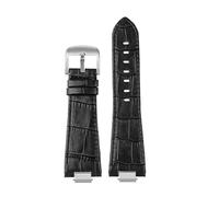 GNUFOPI Leather Strap Compatible With Tissot PRX Strap 1853 T-CLASS PRX Stainless Steel Strap T137.407 Watchband Bracelet Belt(2Quick Release-Black)