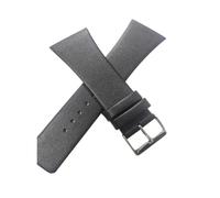 GNUFOPI Replacement Leather Watch Band Compatible With Skagen Bering With Screws，Screw Strap Compatible With More Sizes(Black,24MM_L)