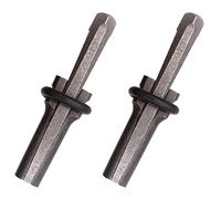 GNURBDILFO 10Pcs Stone Splitter Wedge, Iron Stone Splitter Clip, Quarrying Tool, Electric Hammer, (16mm)