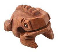 GNURBDILFO 10X Carved Croaking Wood Percussion Musical Sound Wood Frog Tone Block Toy