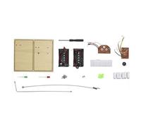 GNURBDILFO 25Pack STEM Kits, Learn Morse Code, Build A Telegraph Machine, Electric Circuit Experiment, Electricity Kit(No Battery)