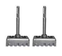 GNURBDILFO 2pcs Square Hole Cutter for 86-Type Box Electric Hammer Hole Expansion Electrician Wall Socket Slotting Installation
