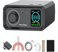 GNURBDILFO 9000W Battery Spot Welder, Rotary Knob Operation 100 Gears, 0.1-0.3mm Spot Welder with Dual Pulse Output,for Making DIY