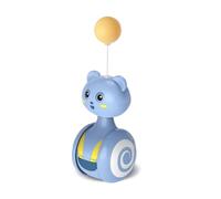 GNURBDILFO Blue Cats -Poly Swing Toy Kitten Interactive Balance Car Cats Chase Toy Pet Product,Balloon Easy to Use