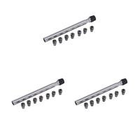 GNURBDILFO C10 Er8A 100L Collet Chuck Holder + 21Pcs Precision Er8 Spring Collet Set
