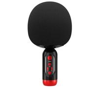 GNURBDILFO Wireless Microphone Karaoke Artifact Home Karaoke Family Ktv TV Singing Children'S Handheld Microphone Black Easy Install