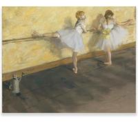 Gnvkd Ecbxz Edgar Degas Poster Dancer Practicing at the Barre Canvas Painting Vintage Wall Art Pierre Edgar Degas Prints For Home Decor Pictures 40x50cm No Frame