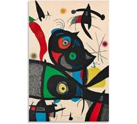 Gnvkd Ecbxz Joan Miro Poster Oda A Joan Miro Canvas Wall Art Joan Miro Surrealism Abstract Painting Joan Miro Prints For Home Decor Picture 40x60cm No Frame