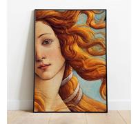 Gnvkd Ecbxz Renaissance Poster Birth of Venus Canvas Painting Sandro Botticelli Wall Art Sandro Botticelli Prints For Home Bedroom Decor Picture 50x70cm No Frame