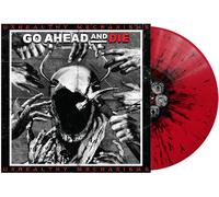 Go Ahead & Die - Unhealthy Mechanisms - Red & Black Splatter [VINYL]