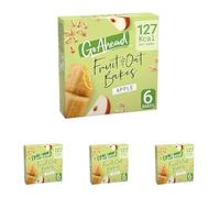Go Ahead Apple Fruit & Oat 6 Bakes, 236 g (4 Pack of 6 Bakes)