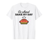 Go Ahead Bake My Day Thanksgiving Foods Family Matching Pie T-Shirt
