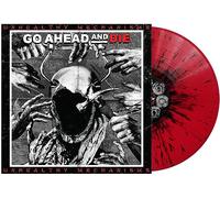 Go Ahead & Die - Unhealthy Mechanisms - Red & Black Splatter [VINYL]