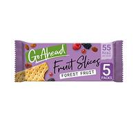 Go Ahead Forest Fruit Crispy Fruit Biscuit, 5 Bars, 218 g (Pack of 1)