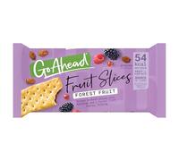 Go Ahead Forest Fruit Crispy Fruit Biscuit Bars Multipack - 4 Packs of 3 Slices