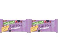 Go Ahead Forest Fruit Crispy Fruit Slice 4 Snack Bars, 174 g (2 Pack of 4 Bars)