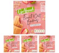 Go Ahead Fruit & Oat Bakes, Strawberry, 6*35 Grams (Pack of 4)