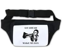 GO Ahead Make My Day Waist Bag Fanny Pack White